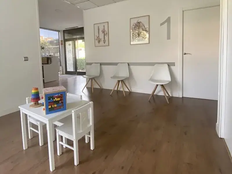 Sala de espera, Fisioterapia Baron - Móstoles
